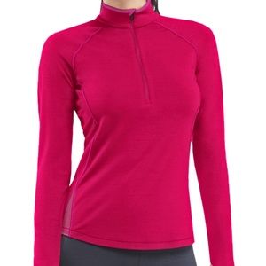 Women’s icebreaker half zip base layer size M